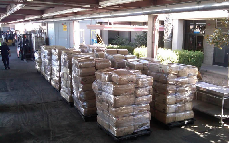 ICE, CBP seize 11,000 pounds of marijuana in Nogales
