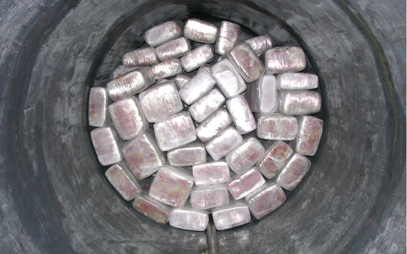 the marijuana that ICE found hidden within the tanker