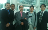Korean fugitive captured Kyochung Lee returned to Seoul, South Korea