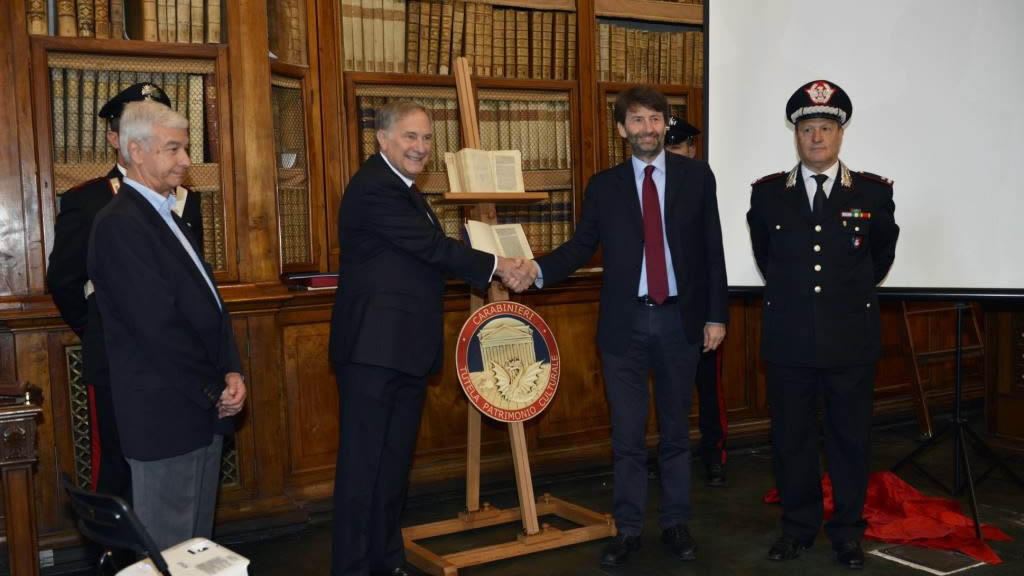 Ambassador Phillips and Minister Franceschini