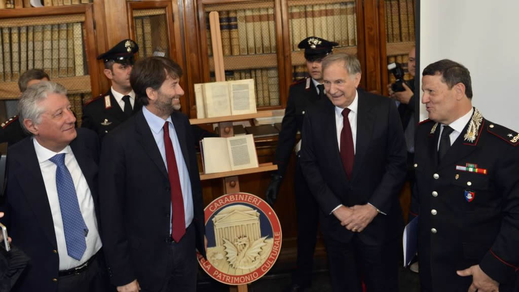 Ambassador Phillips and Minister Franceschini